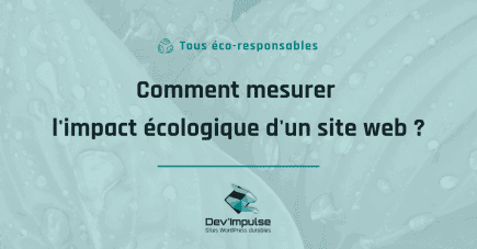comment mesurer l'impact écologique d'un site web